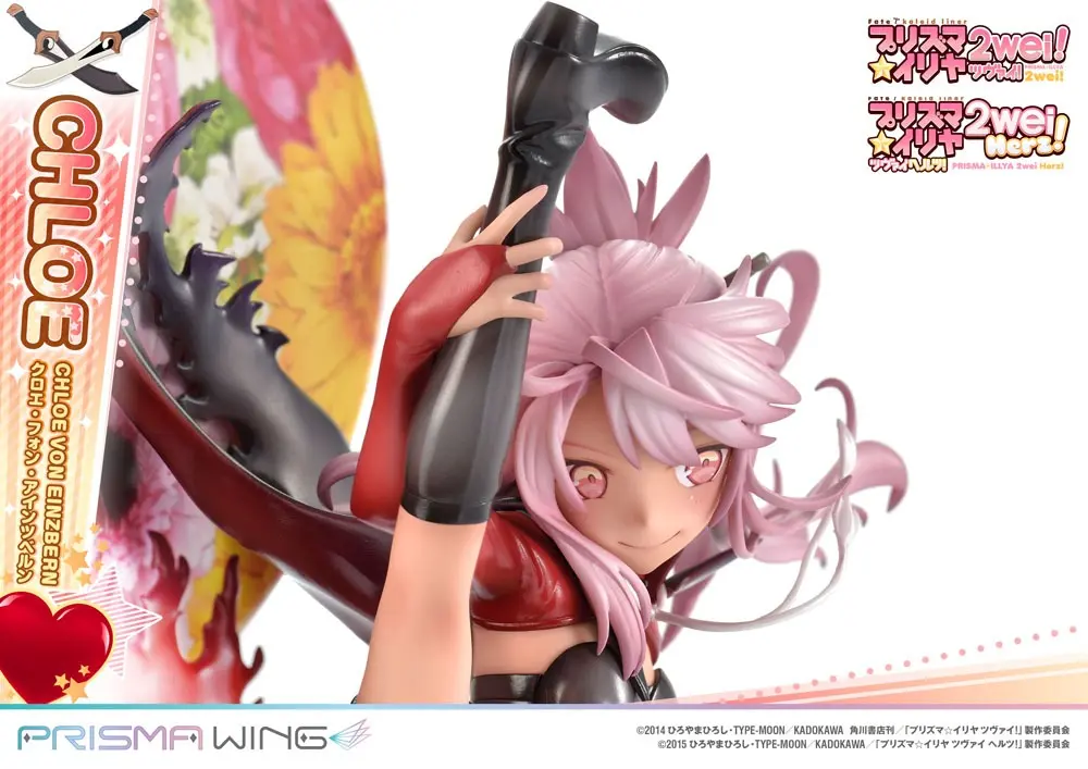 Fate/kaleid liner Prisma Illya Prisma Wing PVC Statue 1/7 Chloe von Einzbern 20 cm product photo