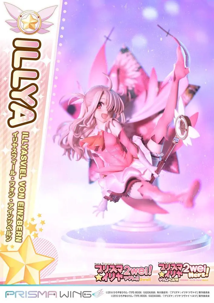 Fate Prisma Wing PVC Statue 1/7 Illyasviel von Einzbern Bonus Version 20 cm termékfotó