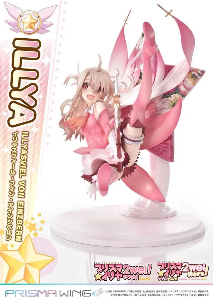 Fate Prisma Wing PVC Statue 1/7 Illyasviel von Einzbern Bonus Version 20 cm product photo