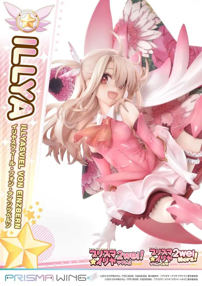 Fate Prisma Wing PVC Statue 1/7 Illyasviel von Einzbern Bonus Version 20 cm product photo