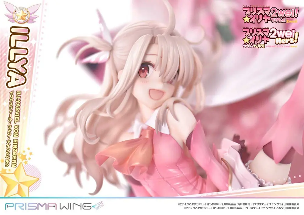 Fate Prisma Wing PVC Statue 1/7 Illyasviel von Einzbern Bonus Version 20 cm product photo