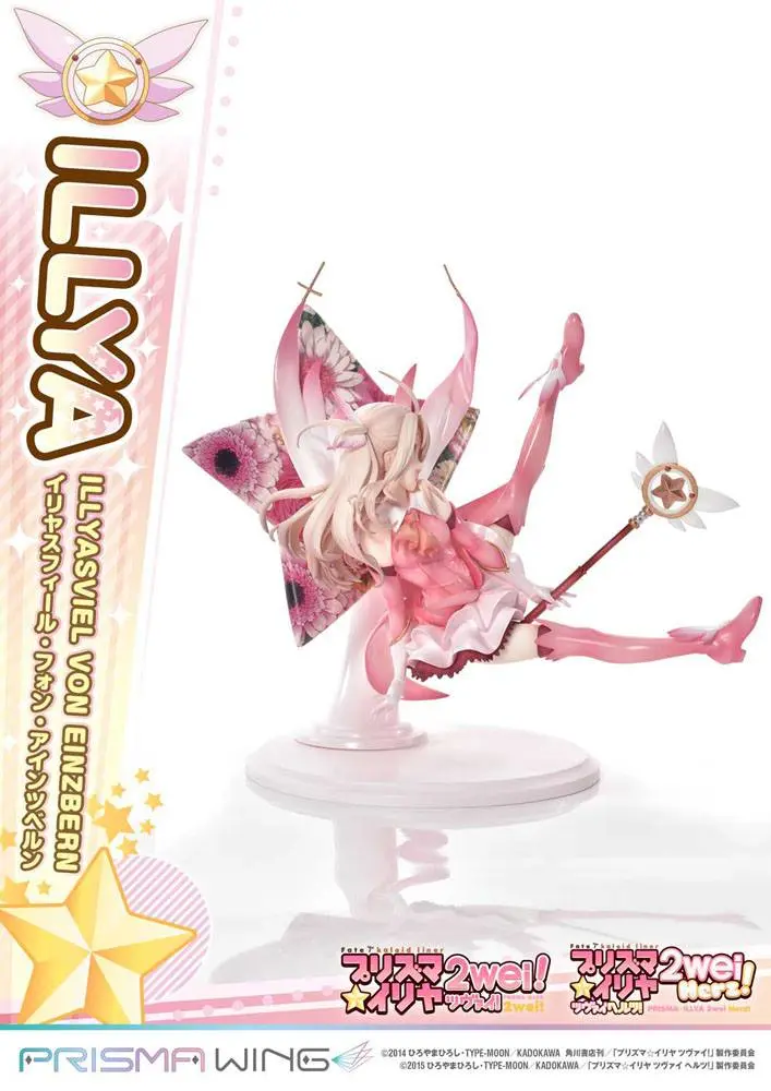 Fate Prisma Wing PVC Statue 1/7 Illyasviel von Einzbern Bonus Version 20 cm termékfotó