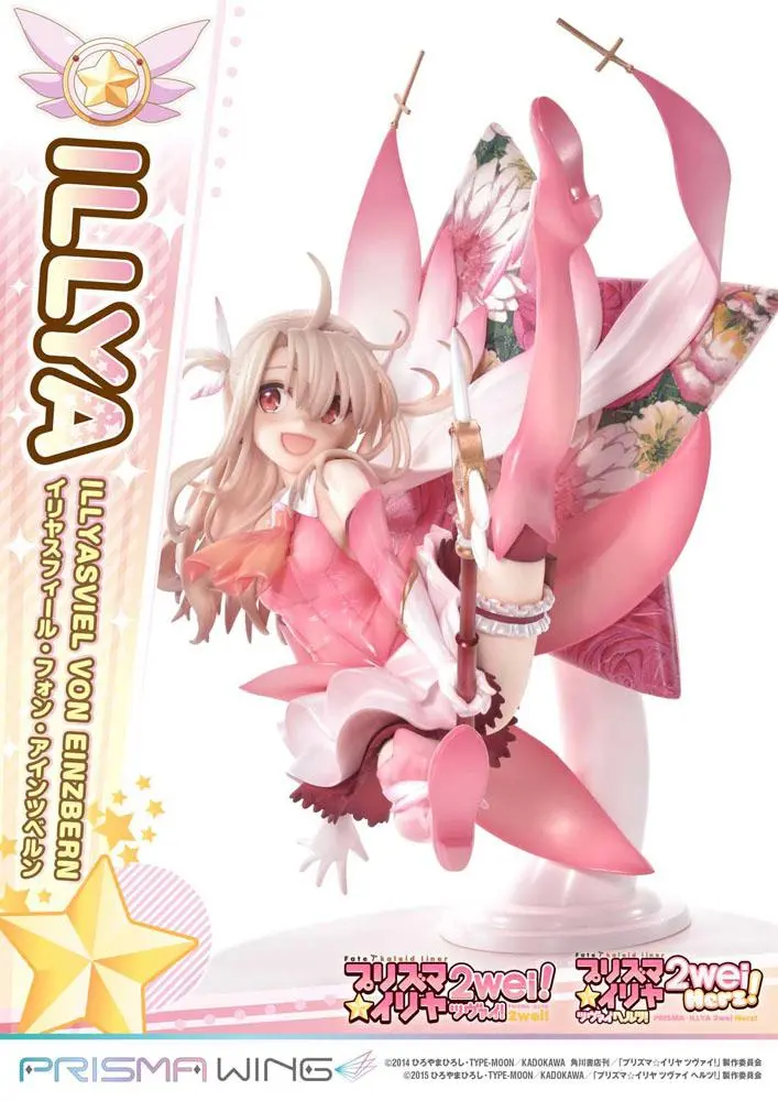 Fate Prisma Wing PVC Statue 1/7 Illyasviel von Einzbern Bonus Version 20 cm product photo