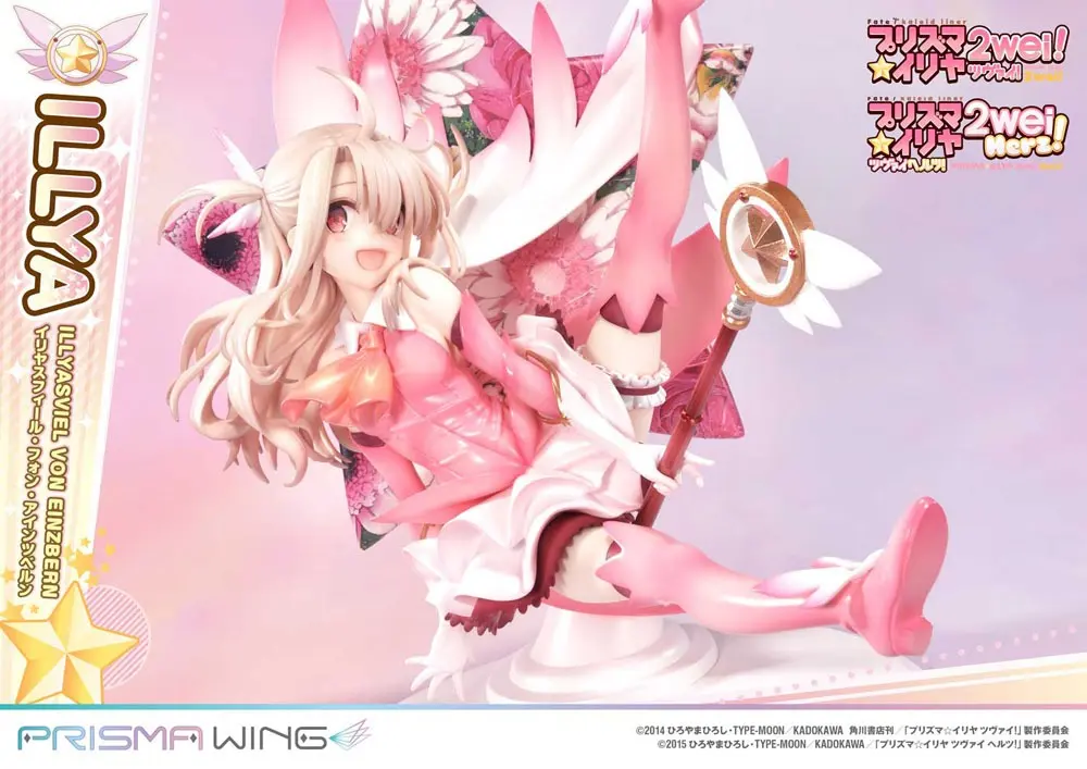 Fate Prisma Wing PVC Statue 1/7 Illyasviel von Einzbern Bonus Version 20 cm product photo