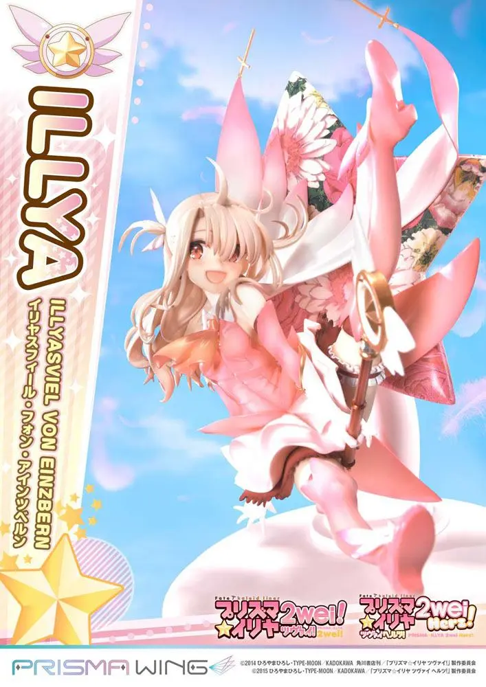 Fate Prisma Wing PVC Statue 1/7 Illyasviel von Einzbern Bonus Version 20 cm termékfotó