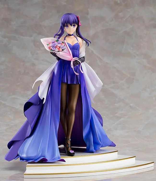 Fate/Stay Night Statue 1/7 Sakura Matou 15th Celebration Dress Ver. 25 cm product photo