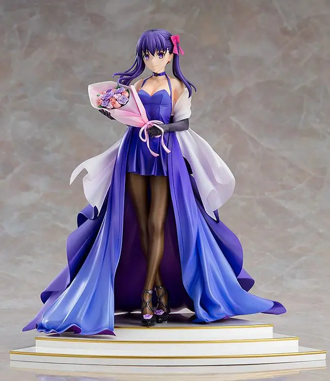 Fate/Stay Night Statue 1/7 Sakura Matou 15th Celebration Dress Ver. 25 cm product photo