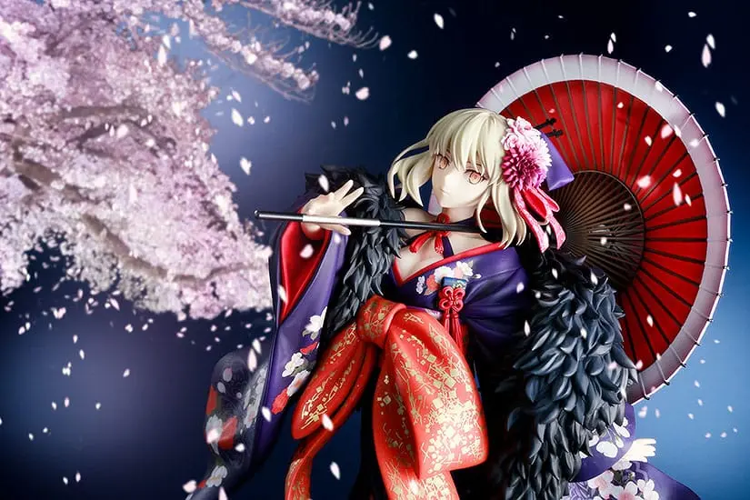 Fate/stay night: Heaven's Feel PVC Statue 1/7 Saber Alter: Kimono Ver.(re-run) 28 cm termékfotó