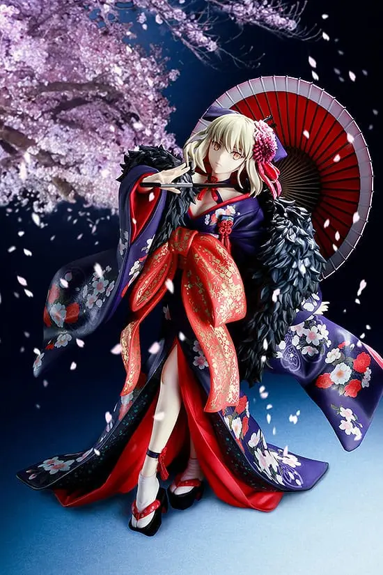 Fate/stay night: Heaven's Feel PVC Statue 1/7 Saber Alter: Kimono Ver.(re-run) 28 cm termékfotó