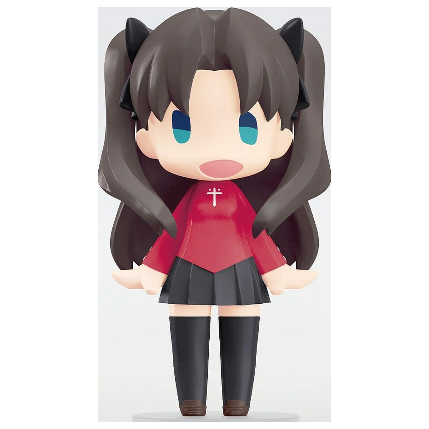 Fate/stay night HELLO! GOOD SMILE Action Figure Rin Tohsaka 10 cm product photo