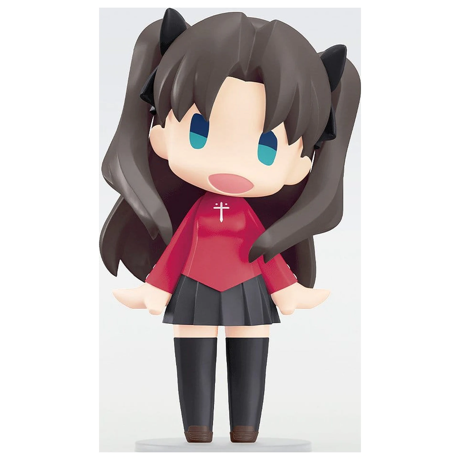 Fate/stay night HELLO! GOOD SMILE Action Figure Rin Tohsaka 10 cm product photo