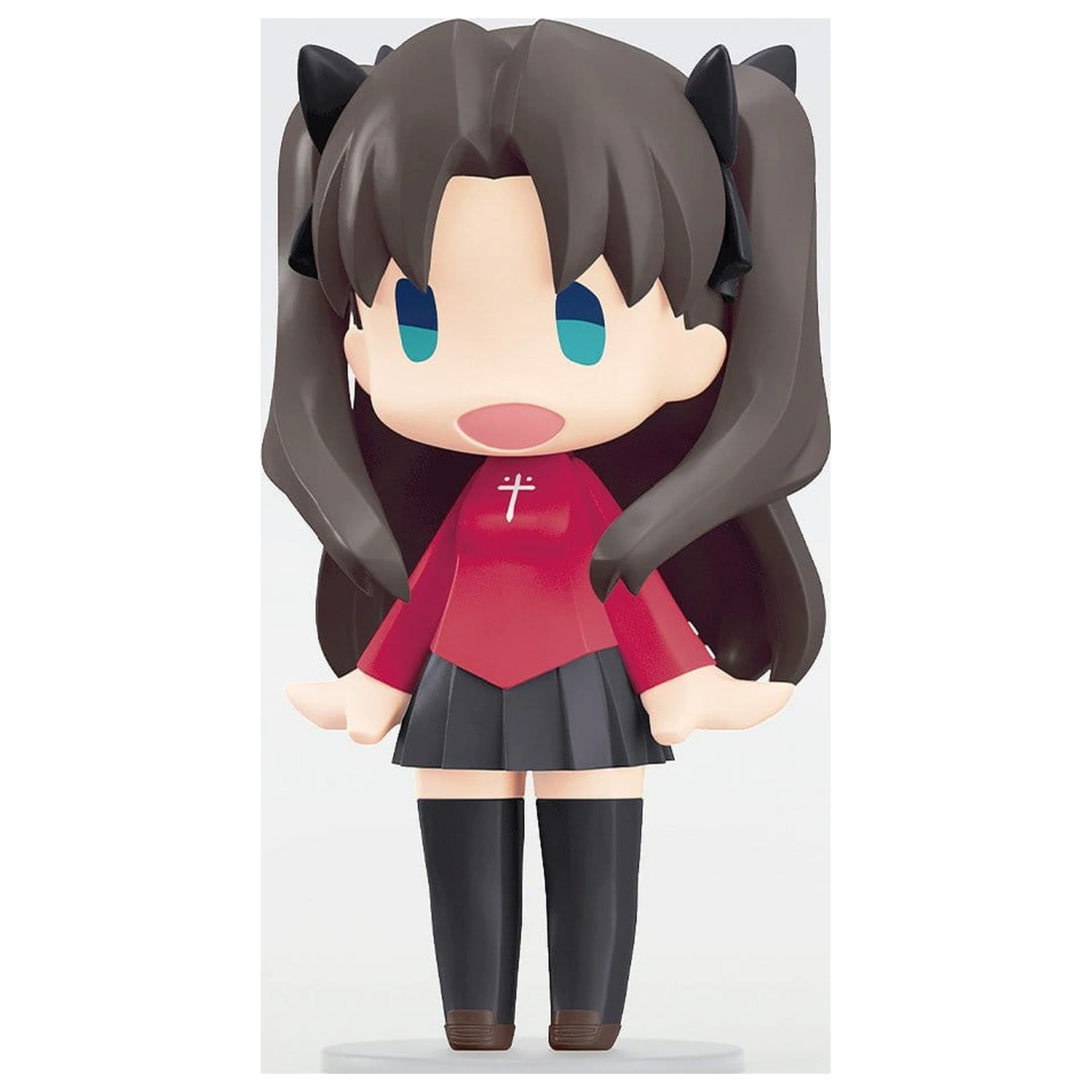 Fate/stay night HELLO! GOOD SMILE Action Figure Rin Tohsaka 10 cm product photo