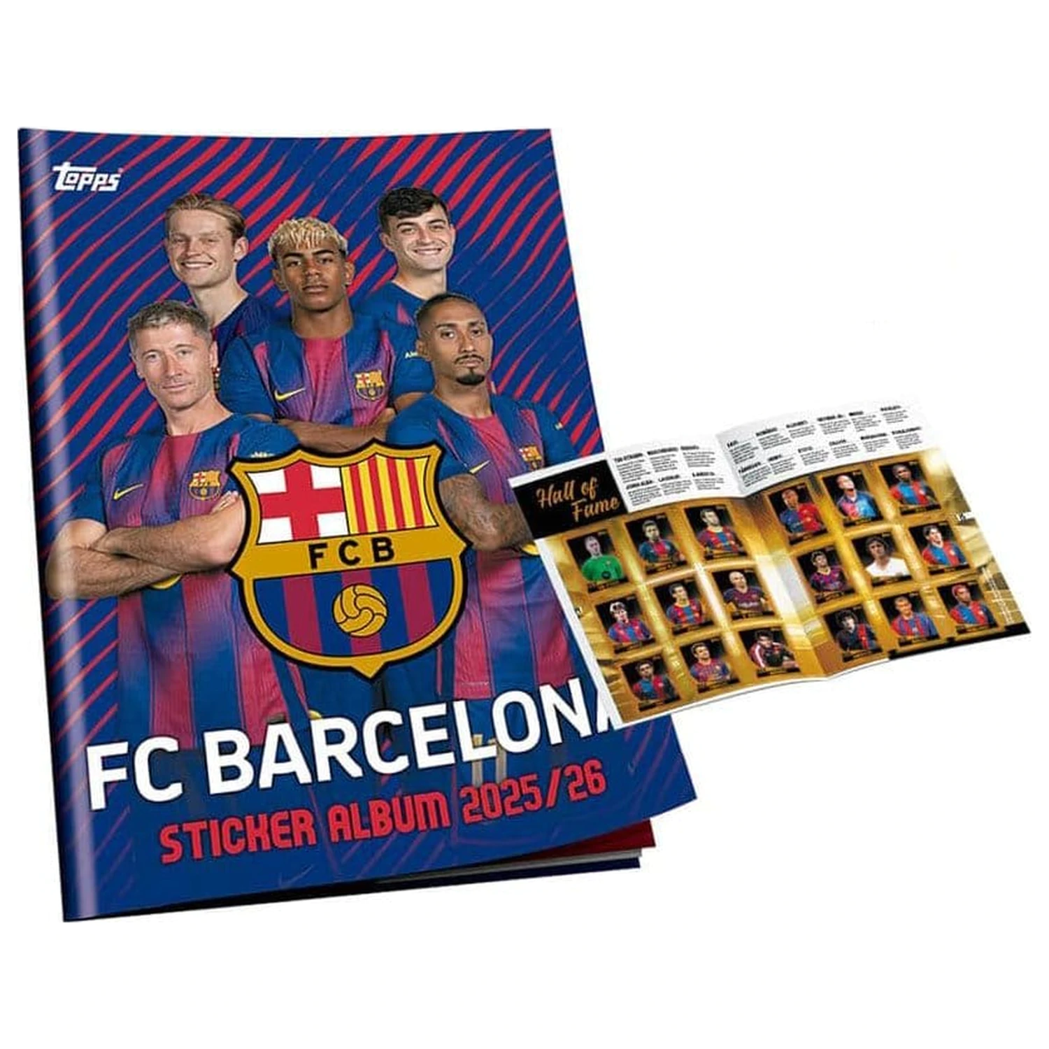 FC Barcelona 2025/26 Sticker Collection Album Set product photo