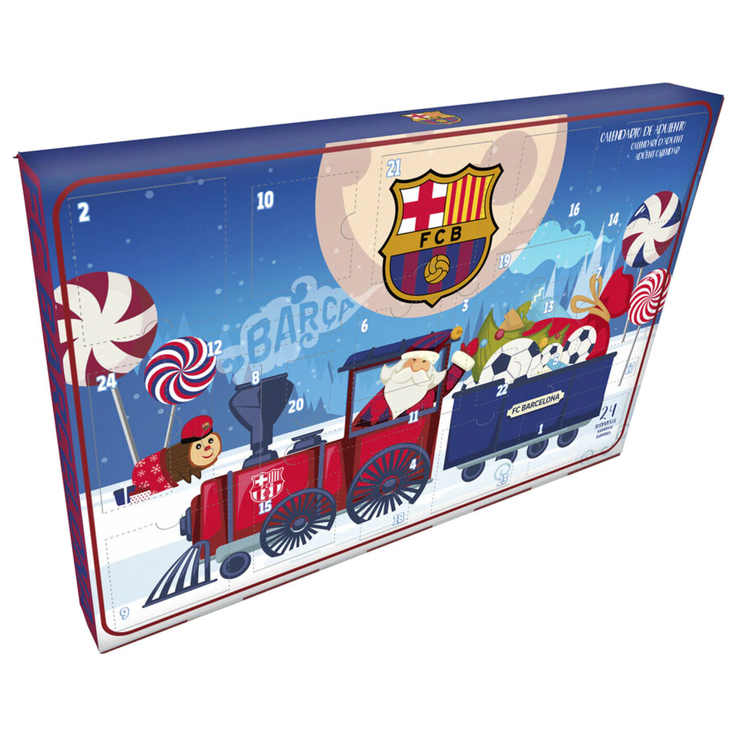 FC Barcelona advent calendar product photo