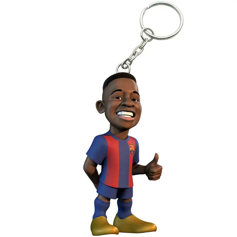 FC Barcelona Ansu Fati Minix keychain figure 7cm product photo