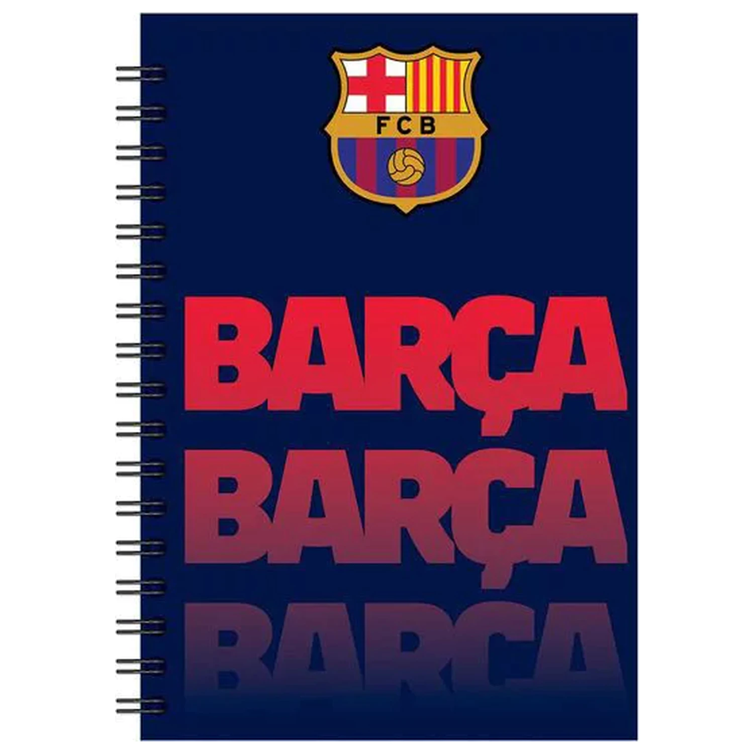 FC Barcelona Barca B/5 Lined Spiral Notebook 70 Sheets product photo