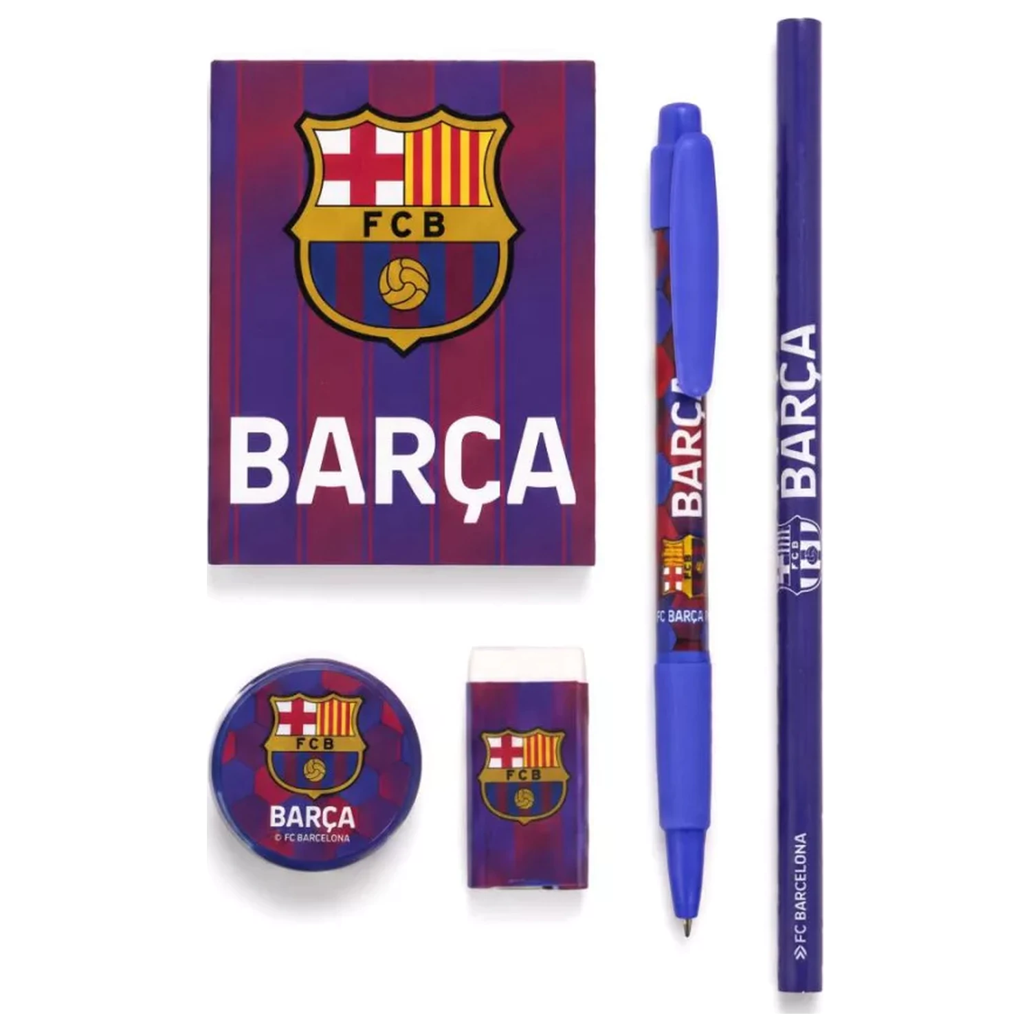 FC Barcelona Plush Stuffed Pencil Case product photo