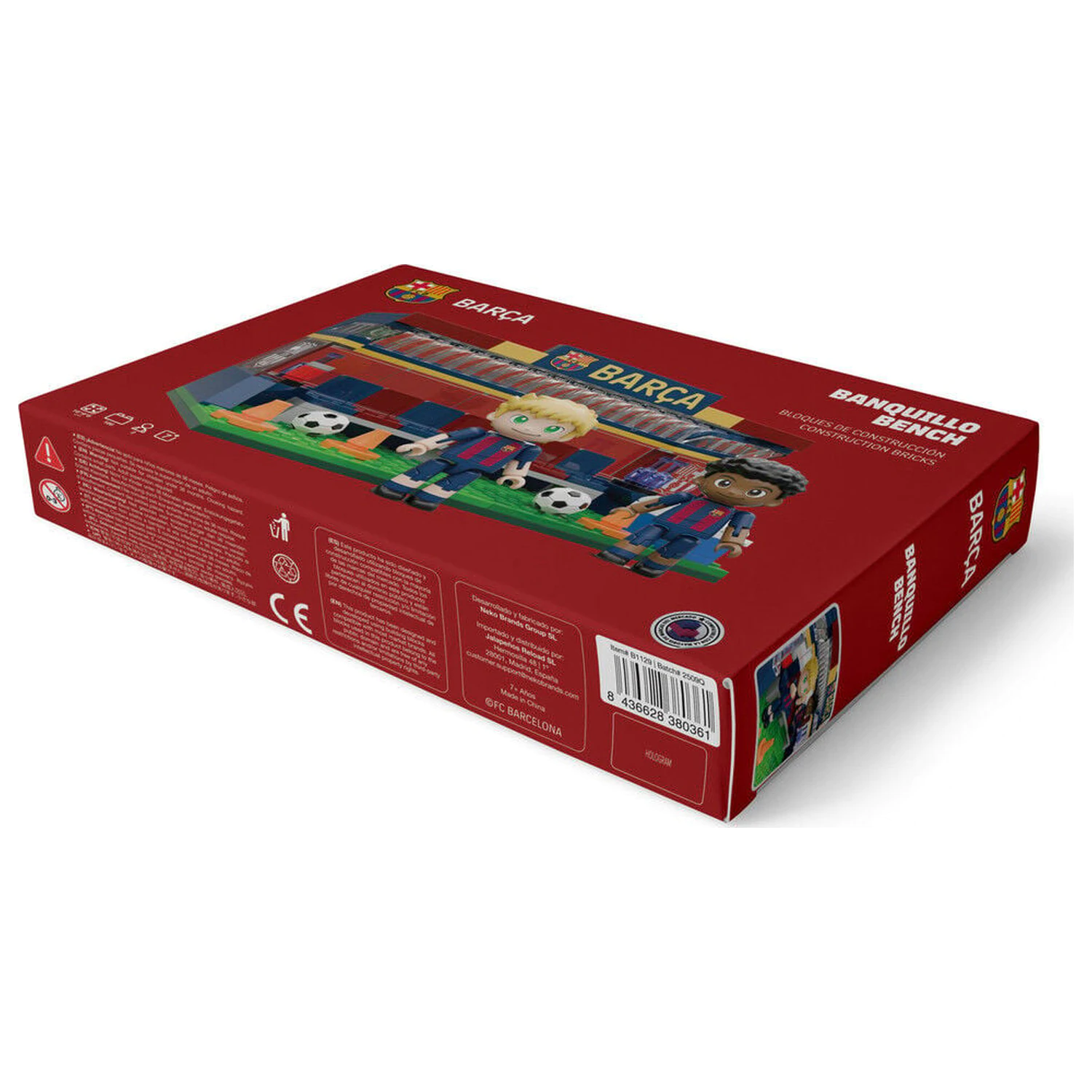 FC Barcelona bench set with figures 226pcs product photo
