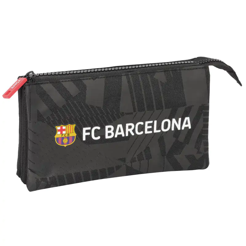 FC Barcelona Black triple pencil case termékfotó