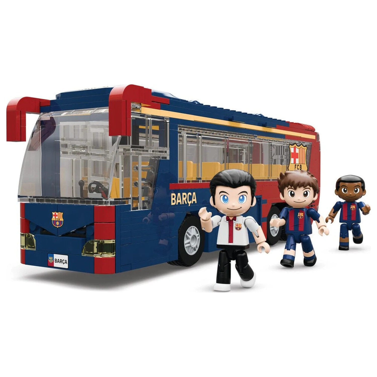 FC Barcelona bus set with figures 488pcs product photo