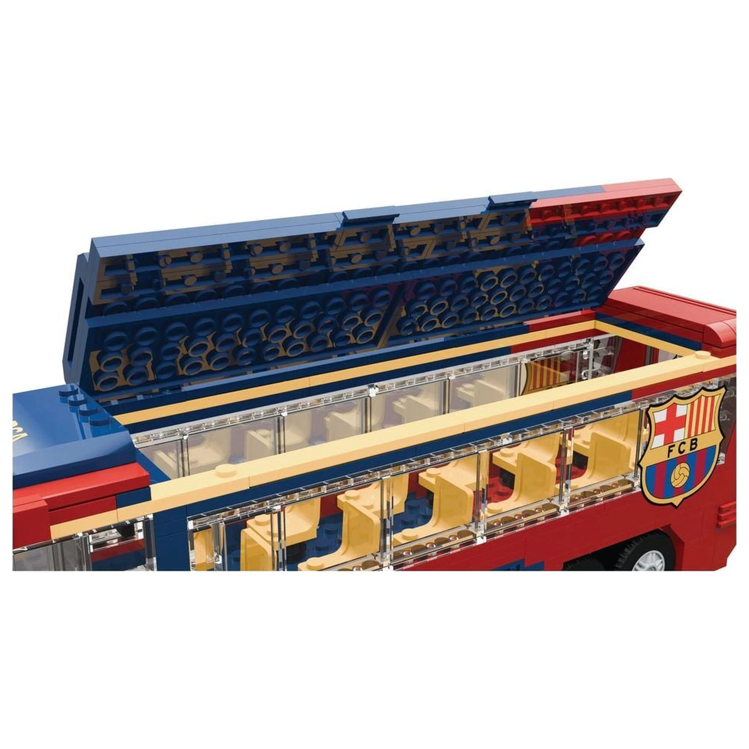 FC Barcelona bus set with figures 488pcs product photo