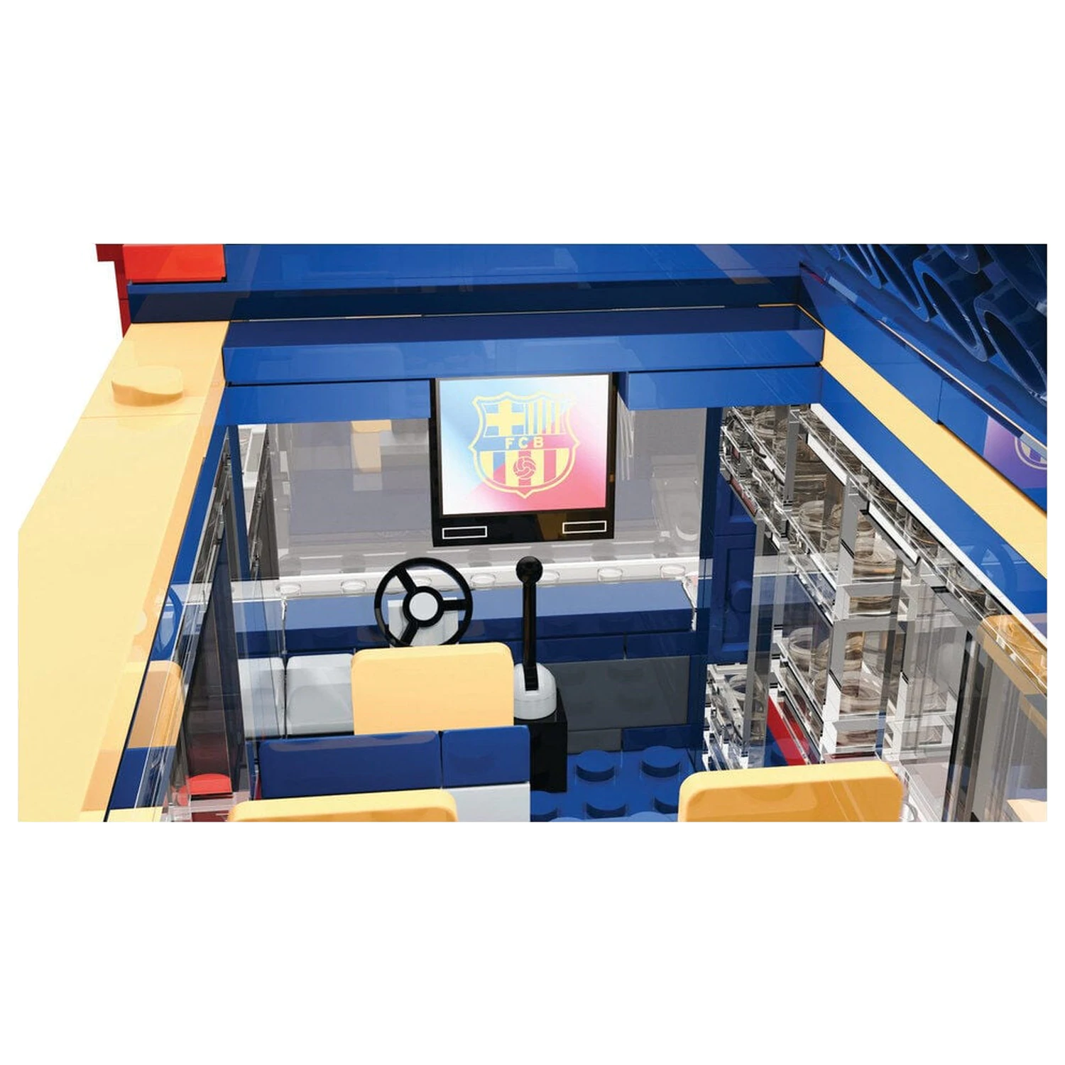 FC Barcelona bus set with figures 488pcs product photo