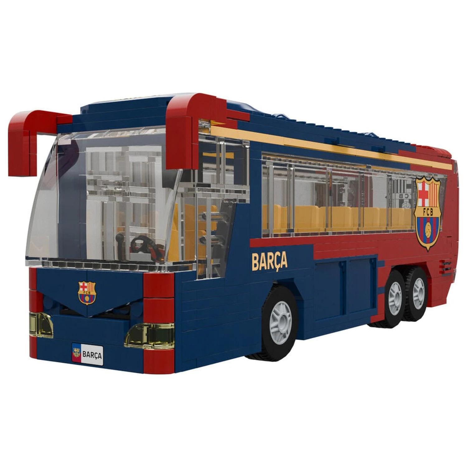 FC Barcelona bus set with figures 488pcs product photo