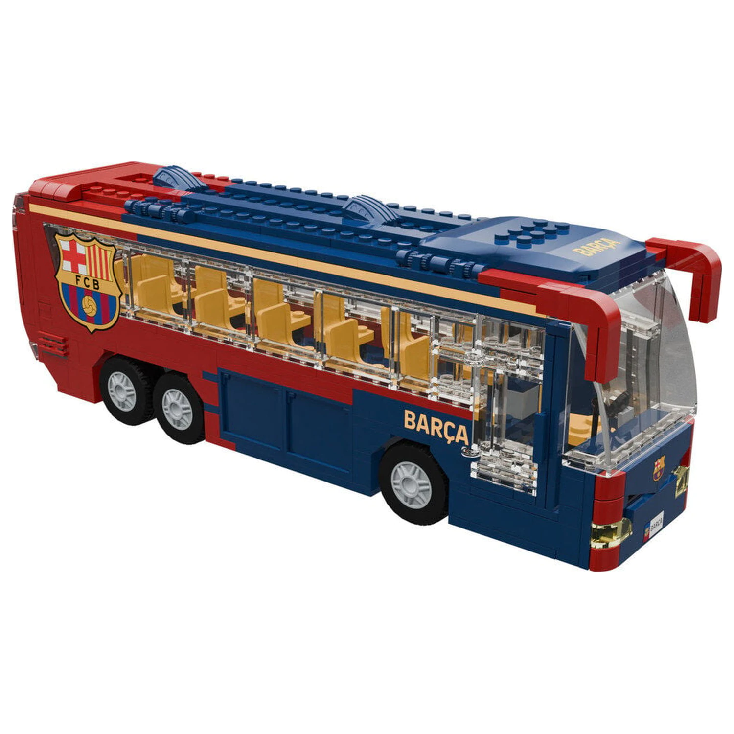 FC Barcelona bus set with figures 488pcs product photo