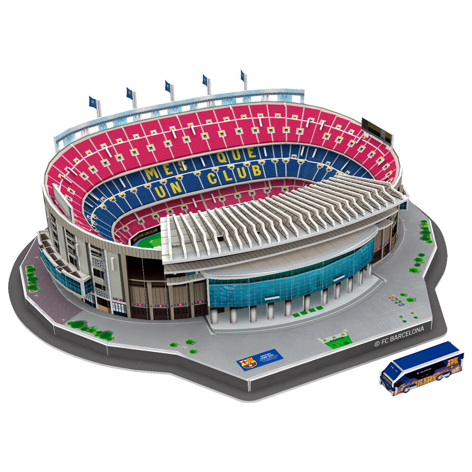 FC Barcelona Camp Nou Stadium 3D puzzle 98pcs product photo