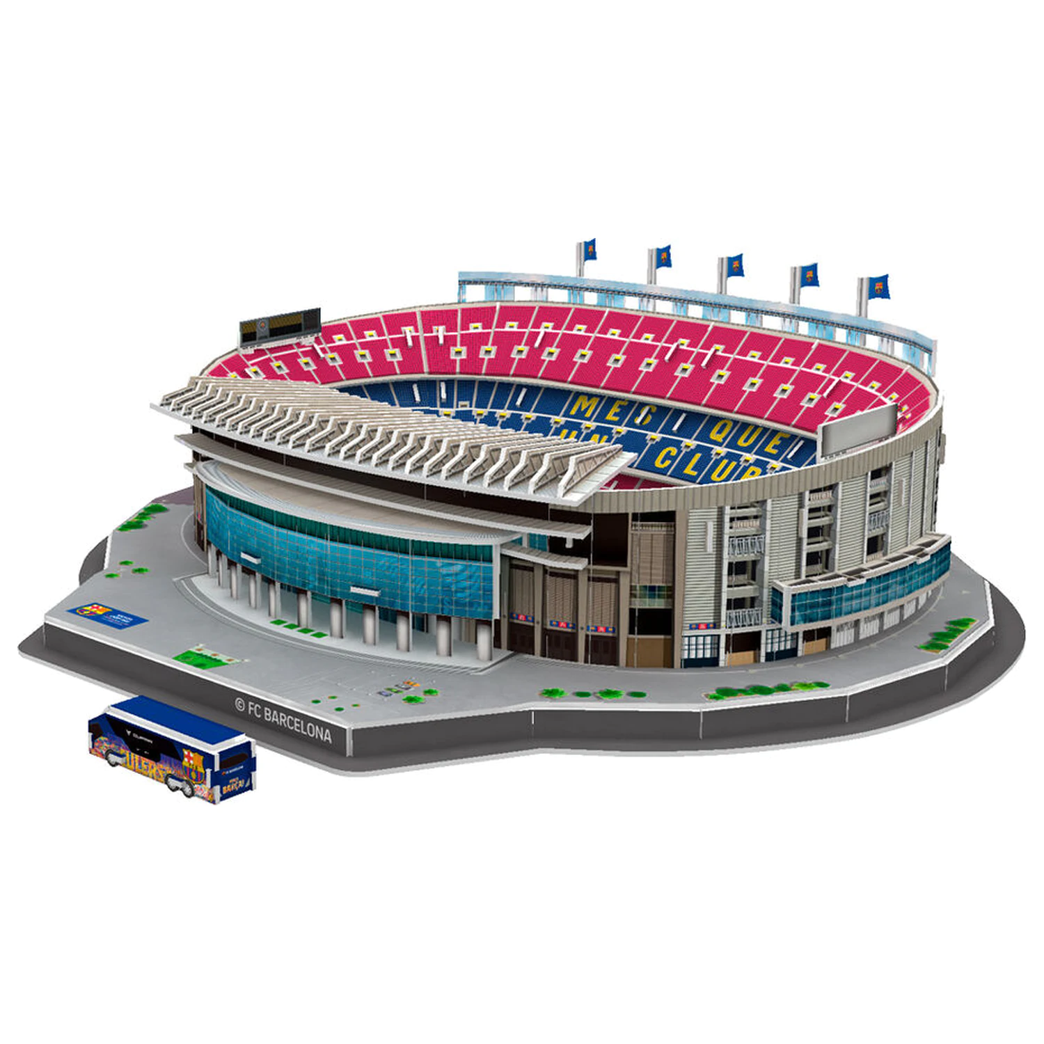FC Barcelona Camp Nou Stadium 3D puzzle 98pcs product photo