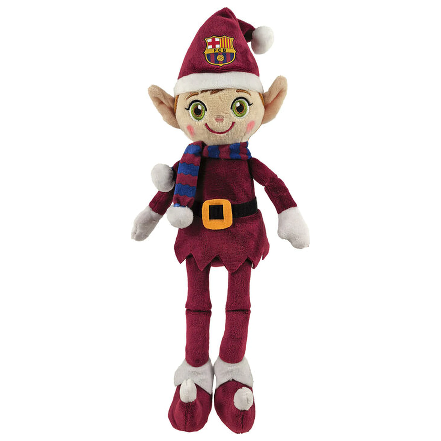 FC Barcelona Christmas Elf plush 35cm product photo