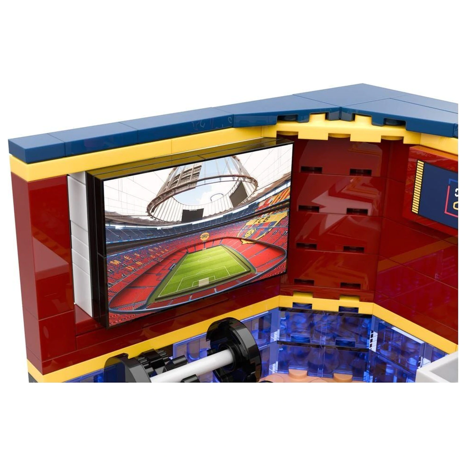 FC Barcelona dressing room set with figure 439pcs product photo
