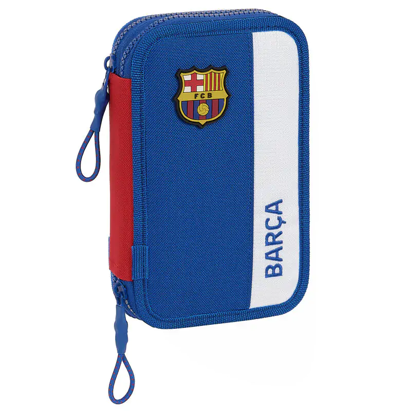 FC Barcelona double pencil case 28pcs product photo