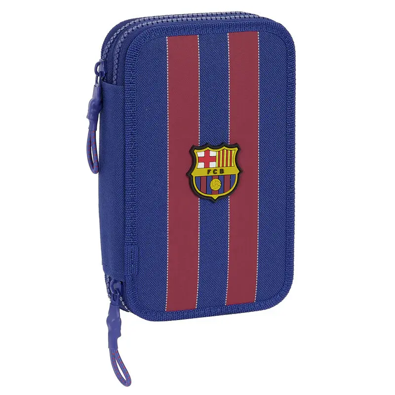 FC Barcelona double pencil case 28pcs product photo