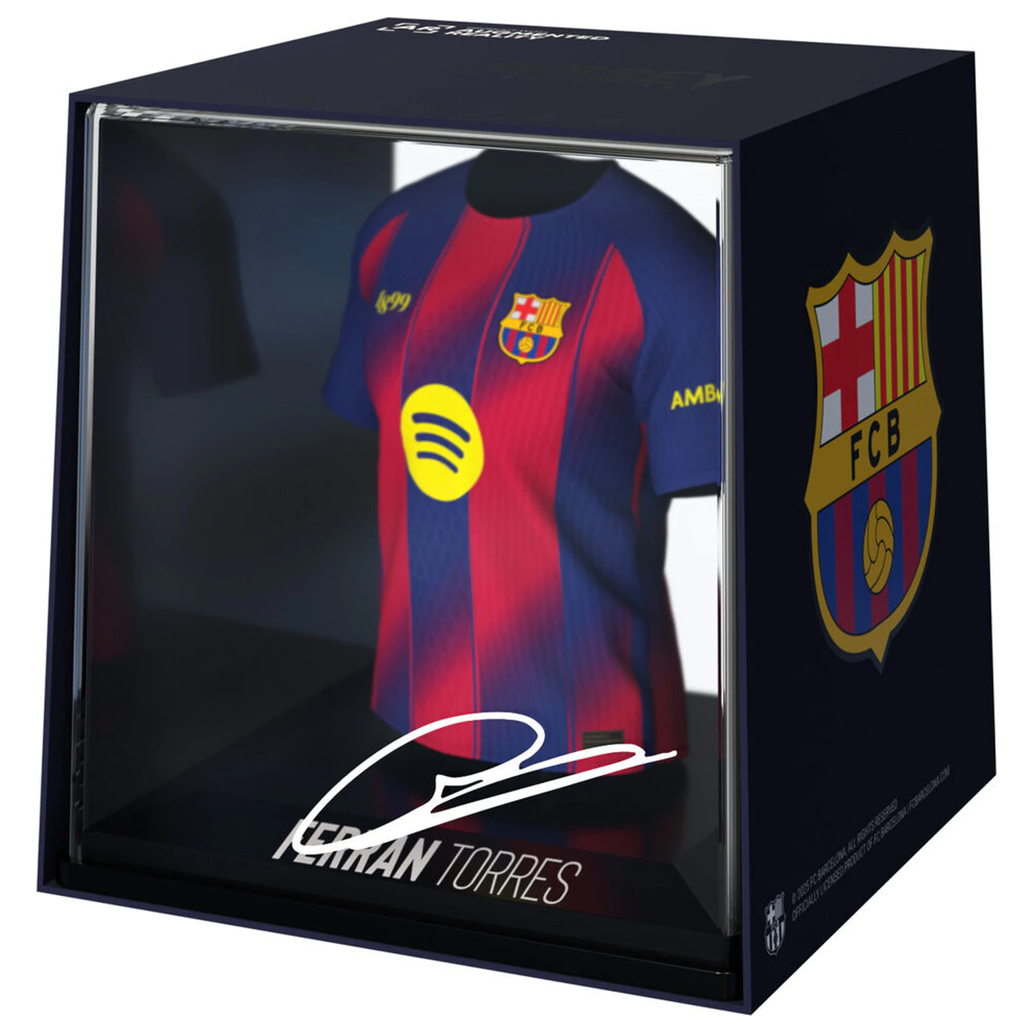 FC Barcelona Ferrán Torres mini t-shirt figure product photo