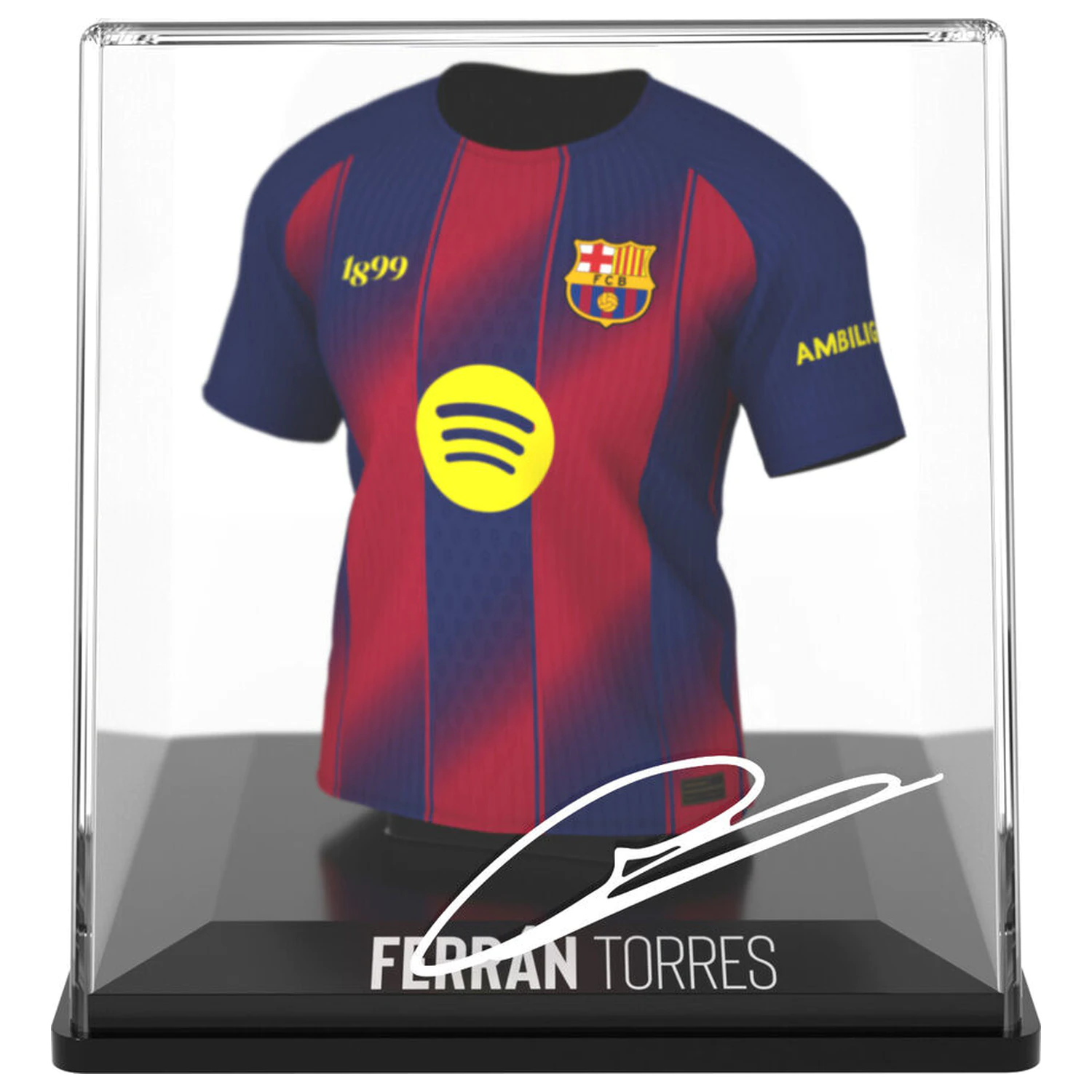 FC Barcelona Ferrán Torres mini t-shirt figure product photo