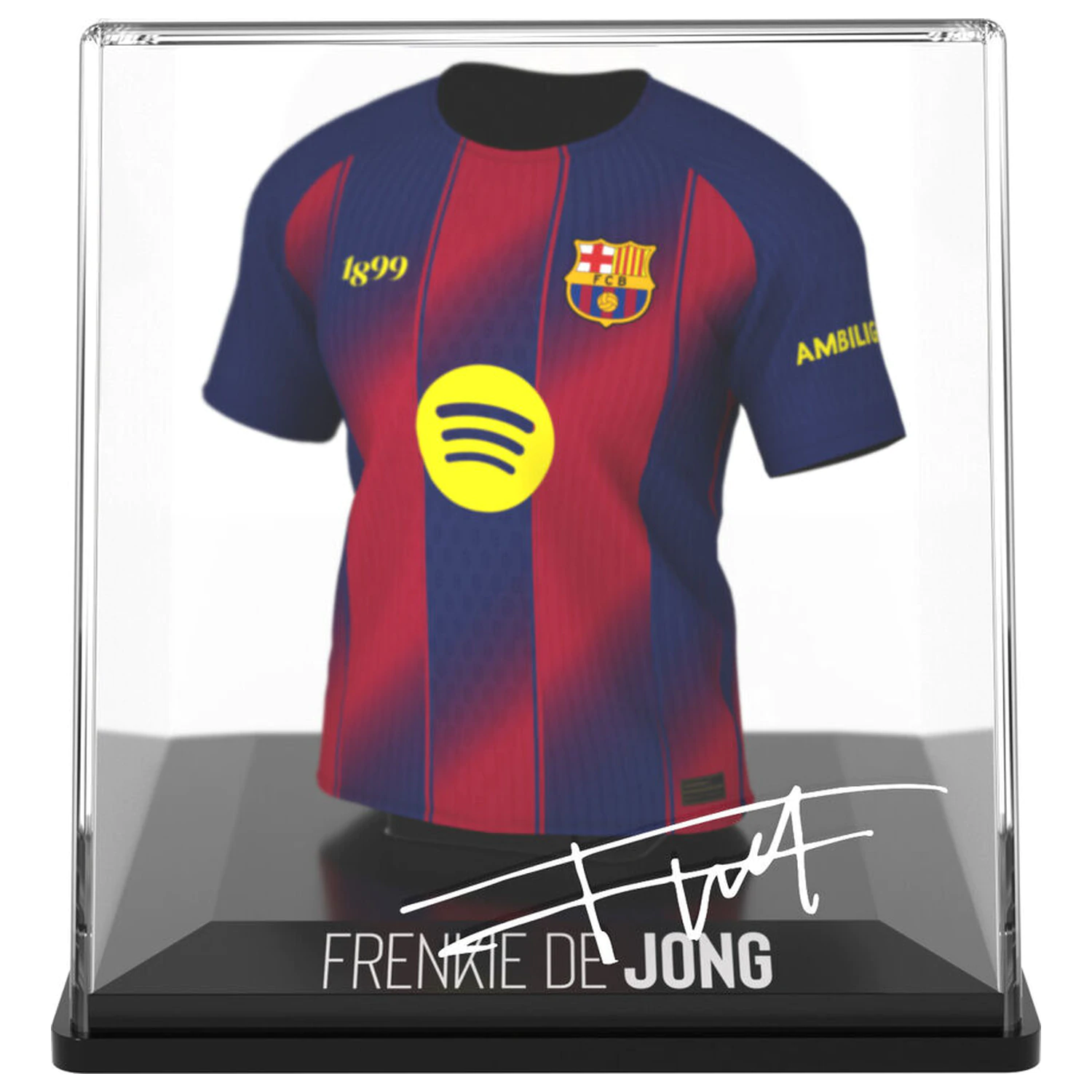 FC Barcelona Frenkie de Jong mini t-shirt figure product photo