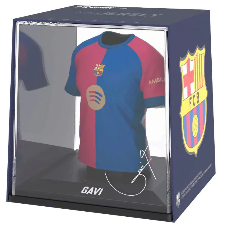 FC Barcelona Gavi mini t-shirt figure product photo