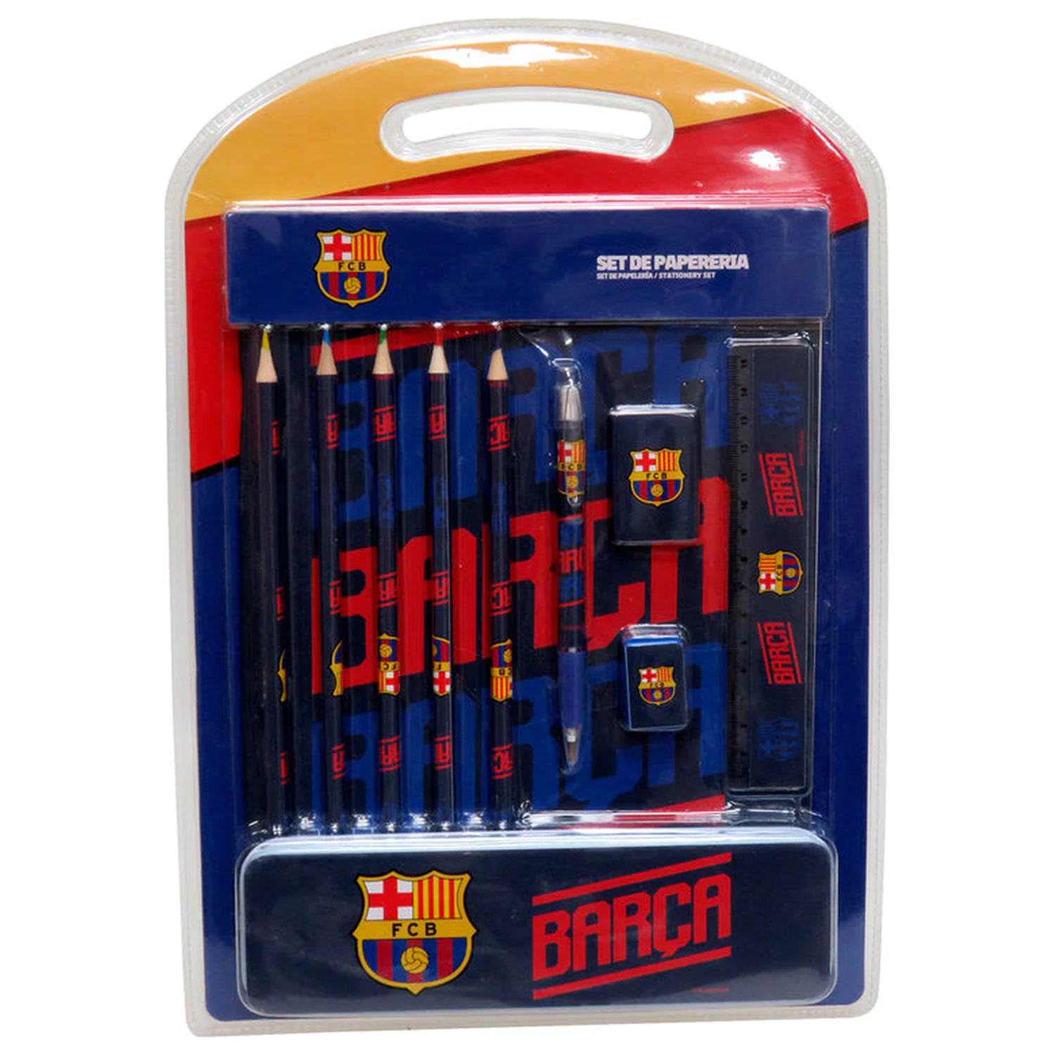FC Barcelona stationery set  product photo