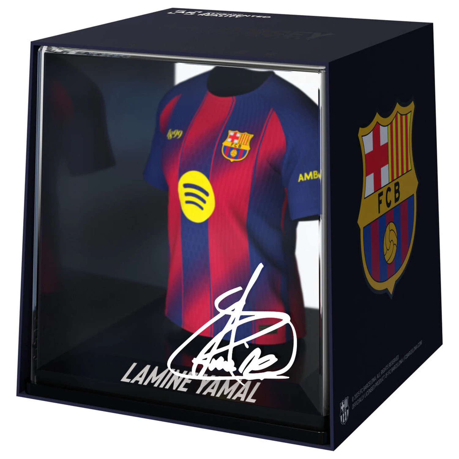 FC Barcelona Lamine Yamal mini t-shirt figure product photo