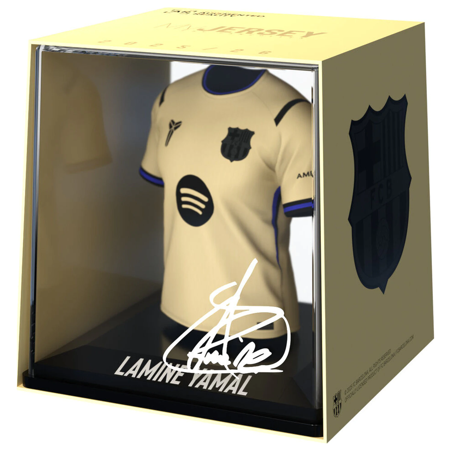 FC Barcelona Lamine Yamal mini t-shirt figure product photo