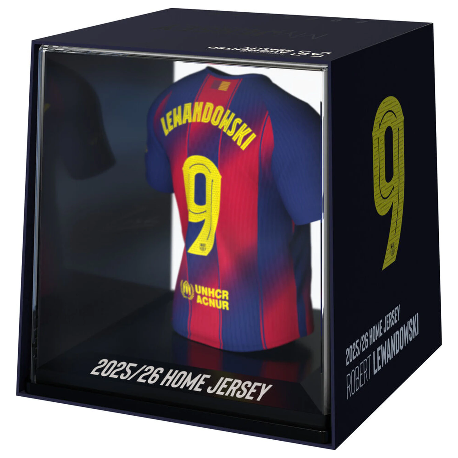 FC Barcelona Lewandowski mini t-shirt figure product photo