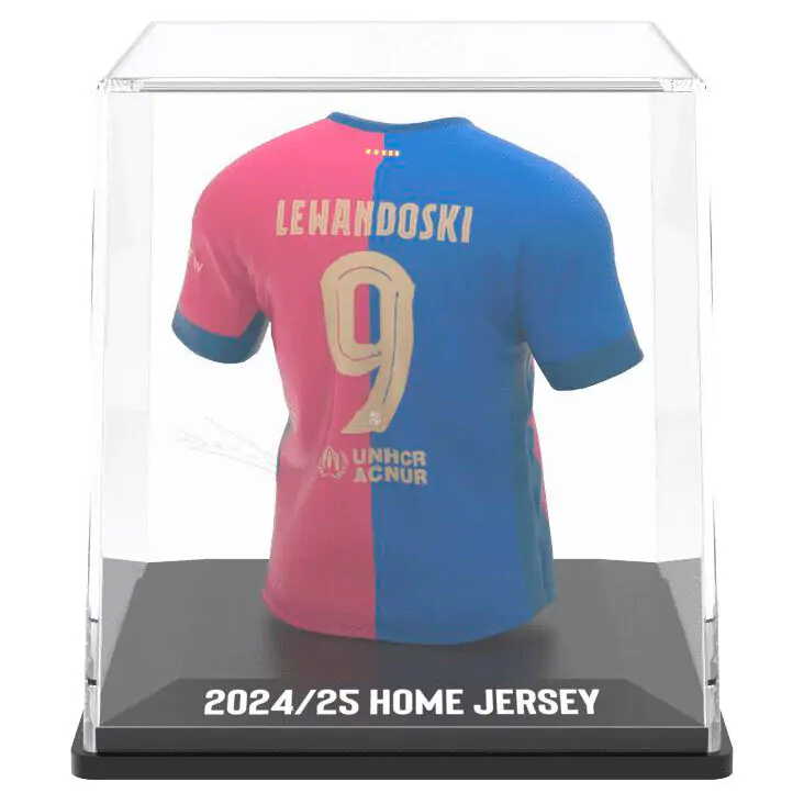 FC Barcelona Lewandowski mini t-shirt figure product photo