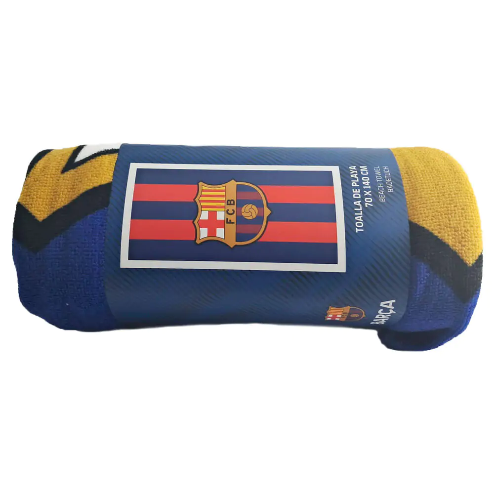 FC Barcelona microfibre beach towel product photo