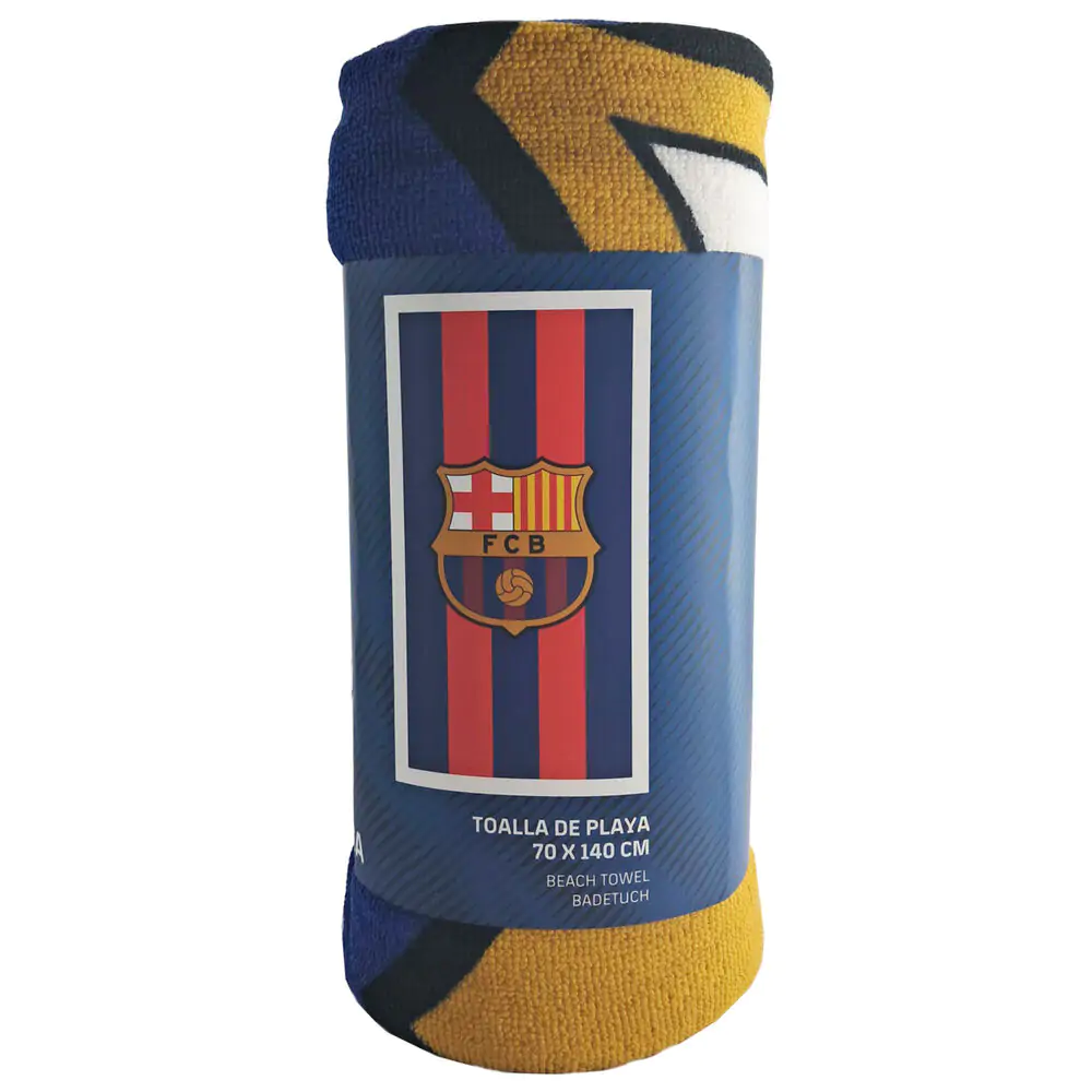 FC Barcelona microfibre beach towel product photo