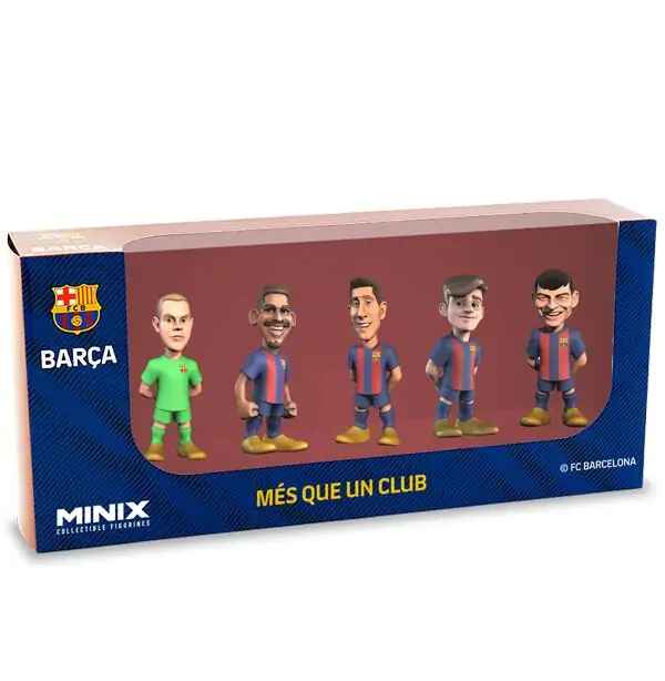 FC Barcelona Minix pack 5 figures 7cm termékfotó