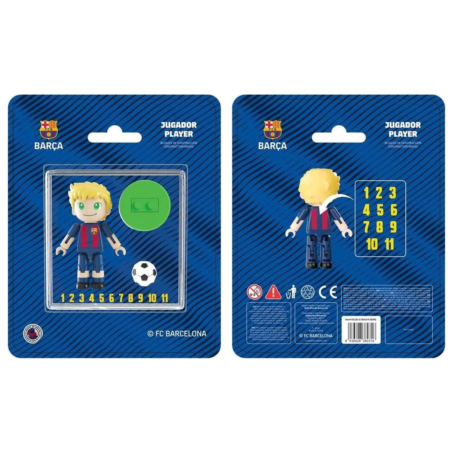 FC Barcelona player figure 4cm product photo