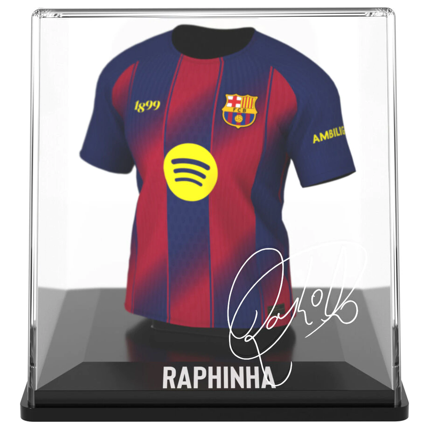 FC Barcelona Raphinha mini t-shirt figure product photo