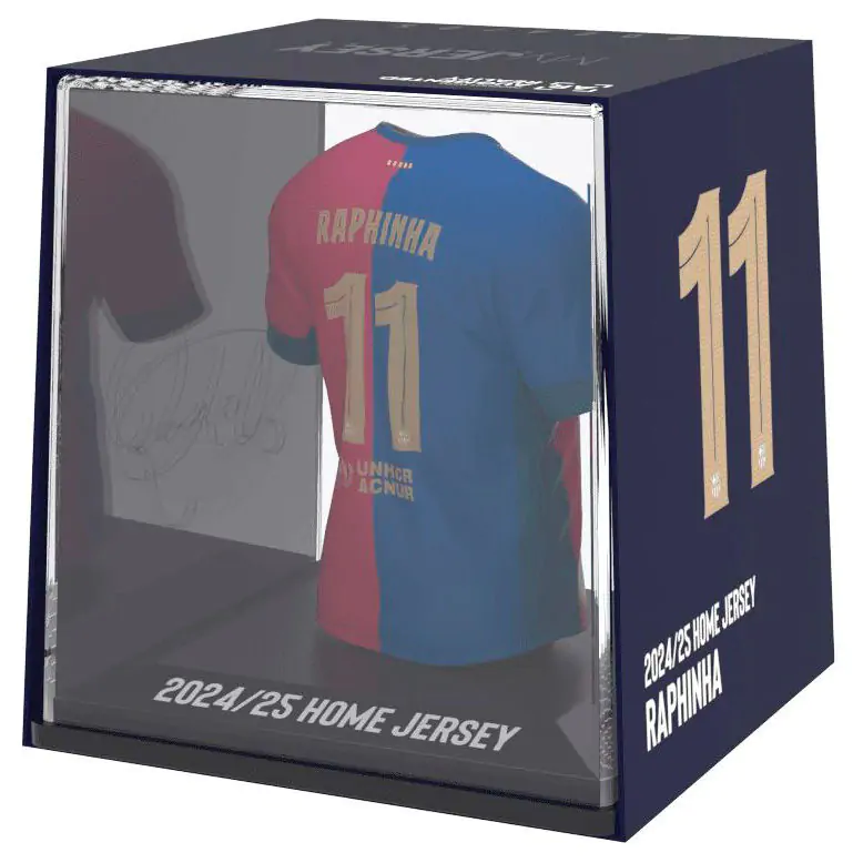 FC Barcelona Raphinha mini t-shirt figure product photo