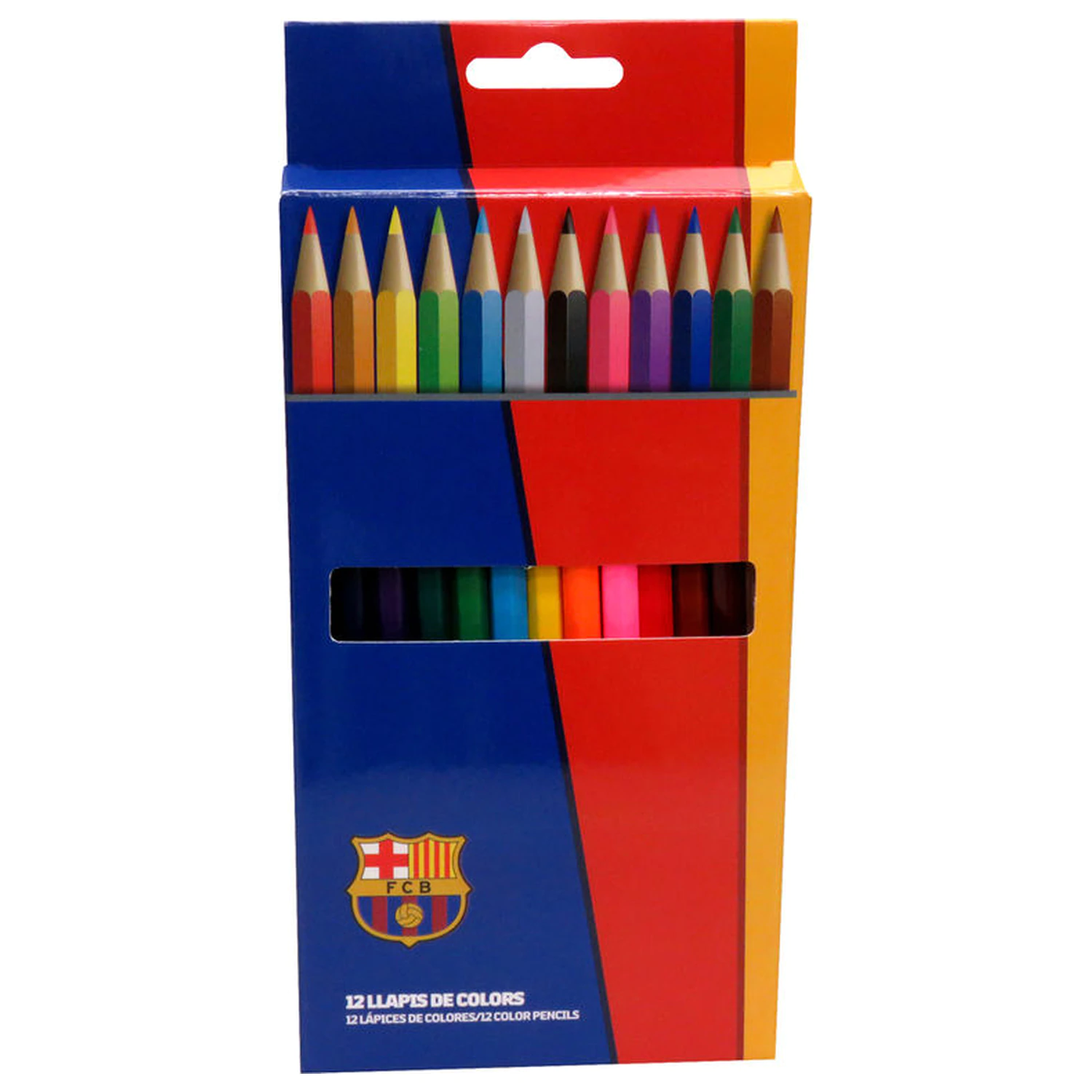 FC Barcelona color pencils set product photo